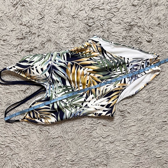 Hurley Swimsuit Tropical Cross-Back One Piece L Large - Picture 5 of 7